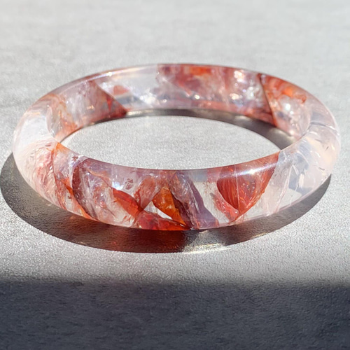美品☆imago イマゴ バングル ブレスレット 天然石 水晶