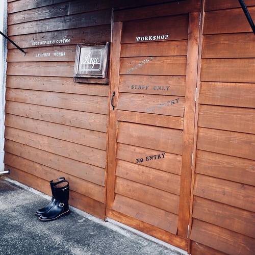 6 INCH BOOTS Anchor バーガンディ パターンオーダー [受注生産