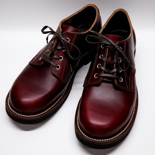 Oxford Shoes Winch バーガンディ パターンオーダー [受注生産