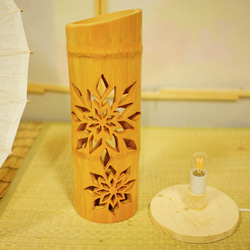 ご依頼追加作品「和蓮」　　大型竹灯籠 ご依頼追加作品「和蓮」 大型竹灯籠 ご依頼追加作品「和蓮」 大型