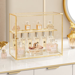 dトイレ化粧品収納ケース鉄芸デスクトップ多層スキンケア香水化粧台引き出し式棚 ee1126580a04c5980352bd3935a927