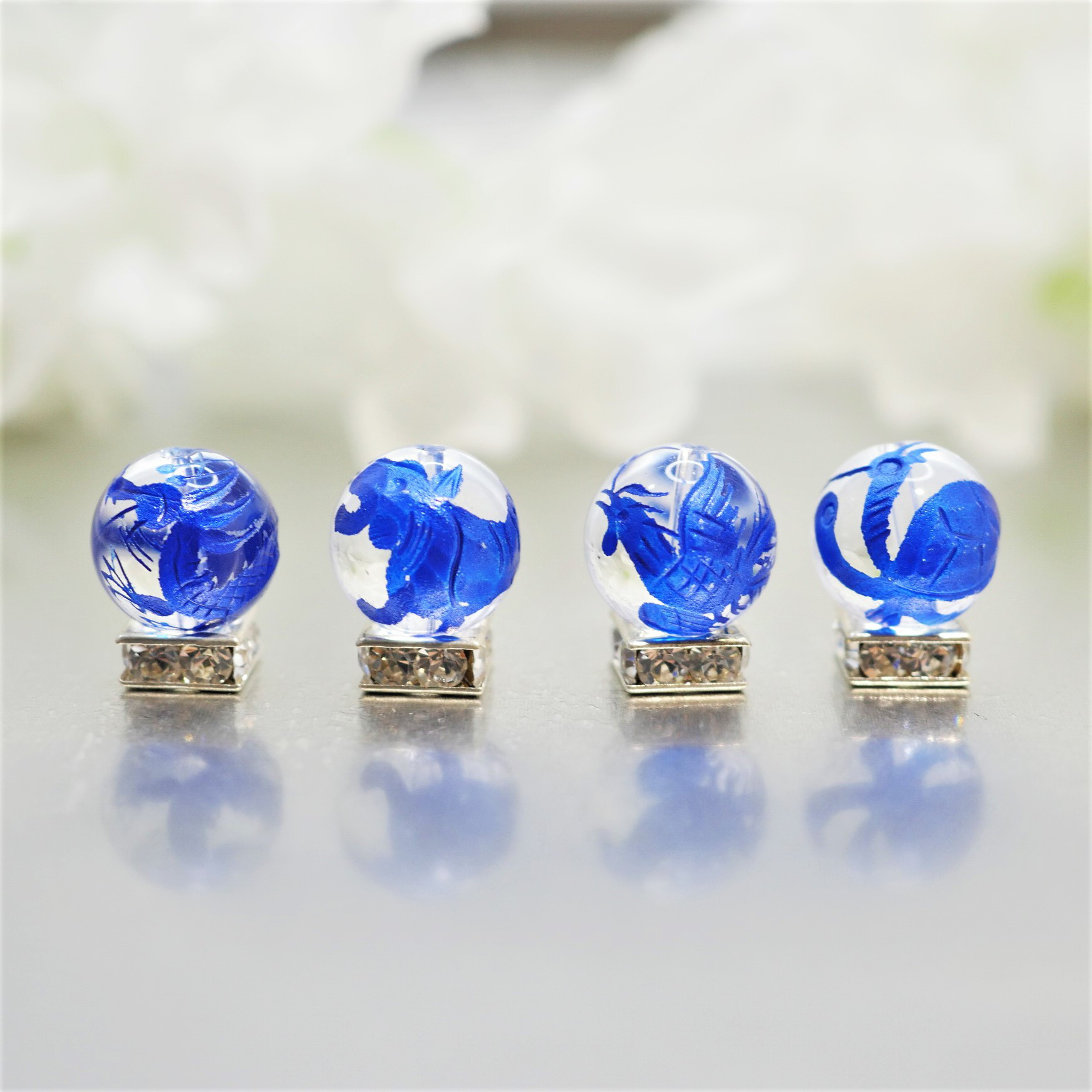 新春SALE！高品質天然石☆激レア！水入り水晶の貔貅の彫刻