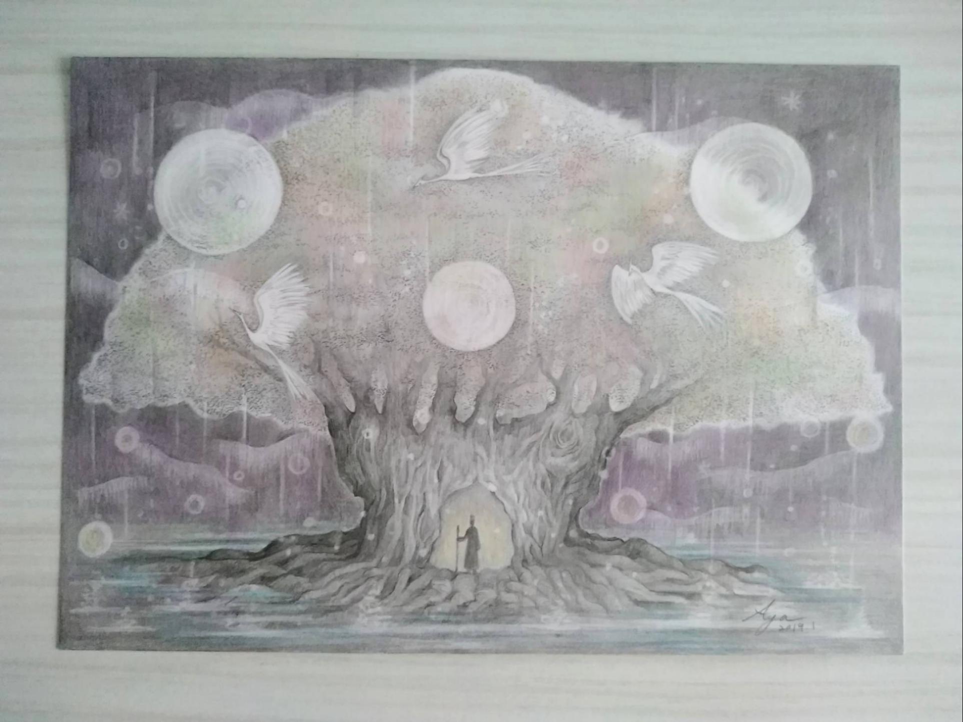 絵のオーダーページ　色鉛筆画　イラスト　原画 d3e55c8418f231b182db298a811e2e