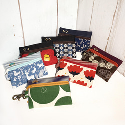 カードキーケース（6スクープの台本（ひょうたん））日本製の布を注文して生産* 12枚目の画像