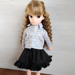 復刻版初代リカちゃん人形　シルバー衣装 リカちゃんキャッスル 復刻版初代リカちゃん-9B シルバー - メルカリ