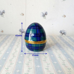 陶器のミニボックス　egg 5枚目の画像