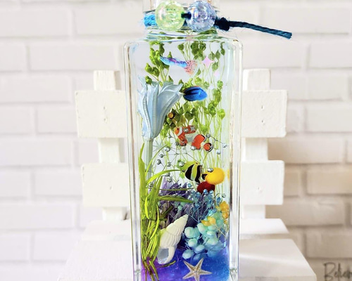 琉球*海のたね　海花⭐︎ マリンフラワー　ハーバリウム 琉球*海のたね海花⭐︎ マリンフラワーハーバリウム