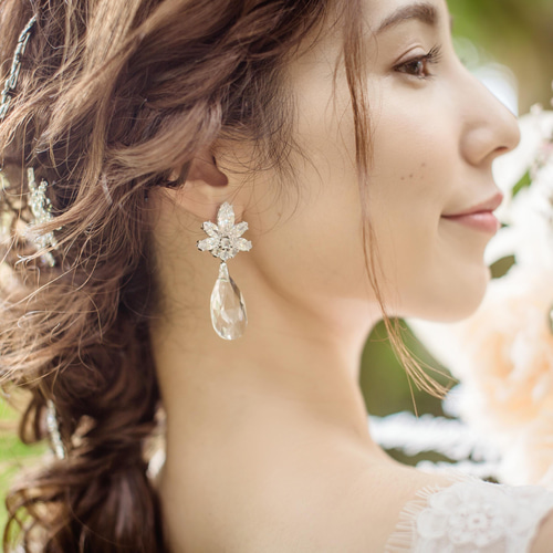 SWAROVSKI】スワロフスキー Angelic スタッドピアス 送料込み