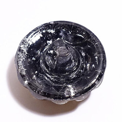 No.229 西ドイツ ヴィンテージ ガラスボタン 22mm 3枚目の画像