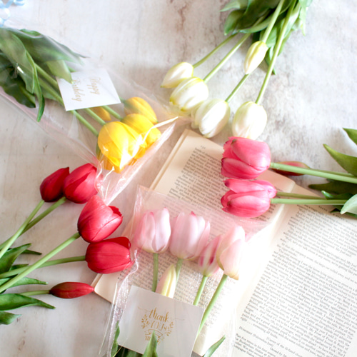 チューリップ 造花 5本セット♡花束  観葉植物 スリーコインズ ドライフラワー チューリップ 造花 5本セット♡花束 観葉植物 スリーコインズ
