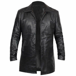 牛革ライダーロングコート Cow Leather Rider Long Jacket 6枚目の画像