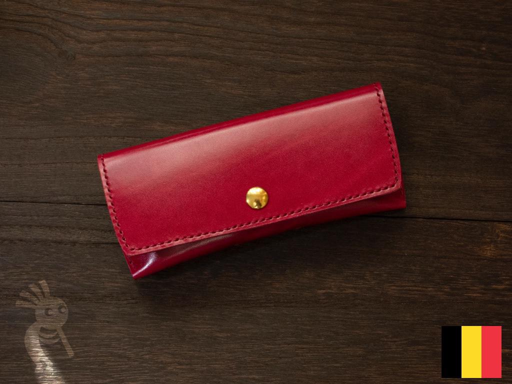 【最高級仕様】ルガトショルダーメガネケース　アザレアピンク