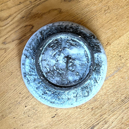 藁灰釉(わらばいゆう)六寸盛り鉢・白 陶器 お椀・ボウル・鉢 しもつけ