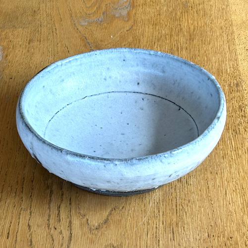 国指定伝統工芸品】熊本県【小袋焼】藁灰釉 黄釉 花入れ 水草