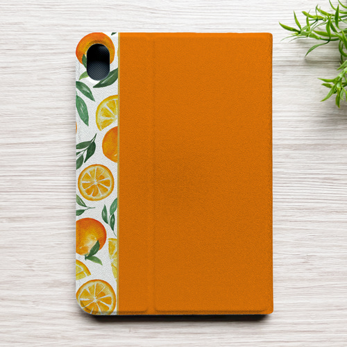 ブラッドオレンジのiPadケース オレンジ みかん ipadケース タブレット