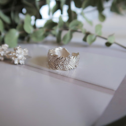 獨家 森林系 925純銀 羽翼葉 戒指 免費送禮包裝 第6張的照片