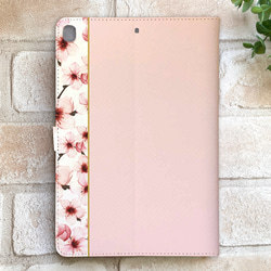 ソメイヨシノのiPadケース 桜 春 花 ipadケース タブレットケース 2枚目の画像