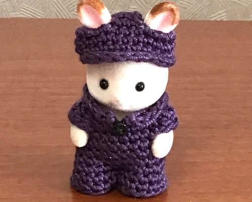 オーダーページシルバニアファミリー手編みバッグ、帽子、 オーダーページシルバニアファミリー手編みバッグ、帽子