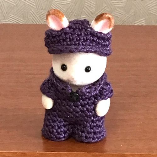 ハンドメイド＊全9色＊シルバニア＊赤ちゃん＊レース編み＊つなぎ