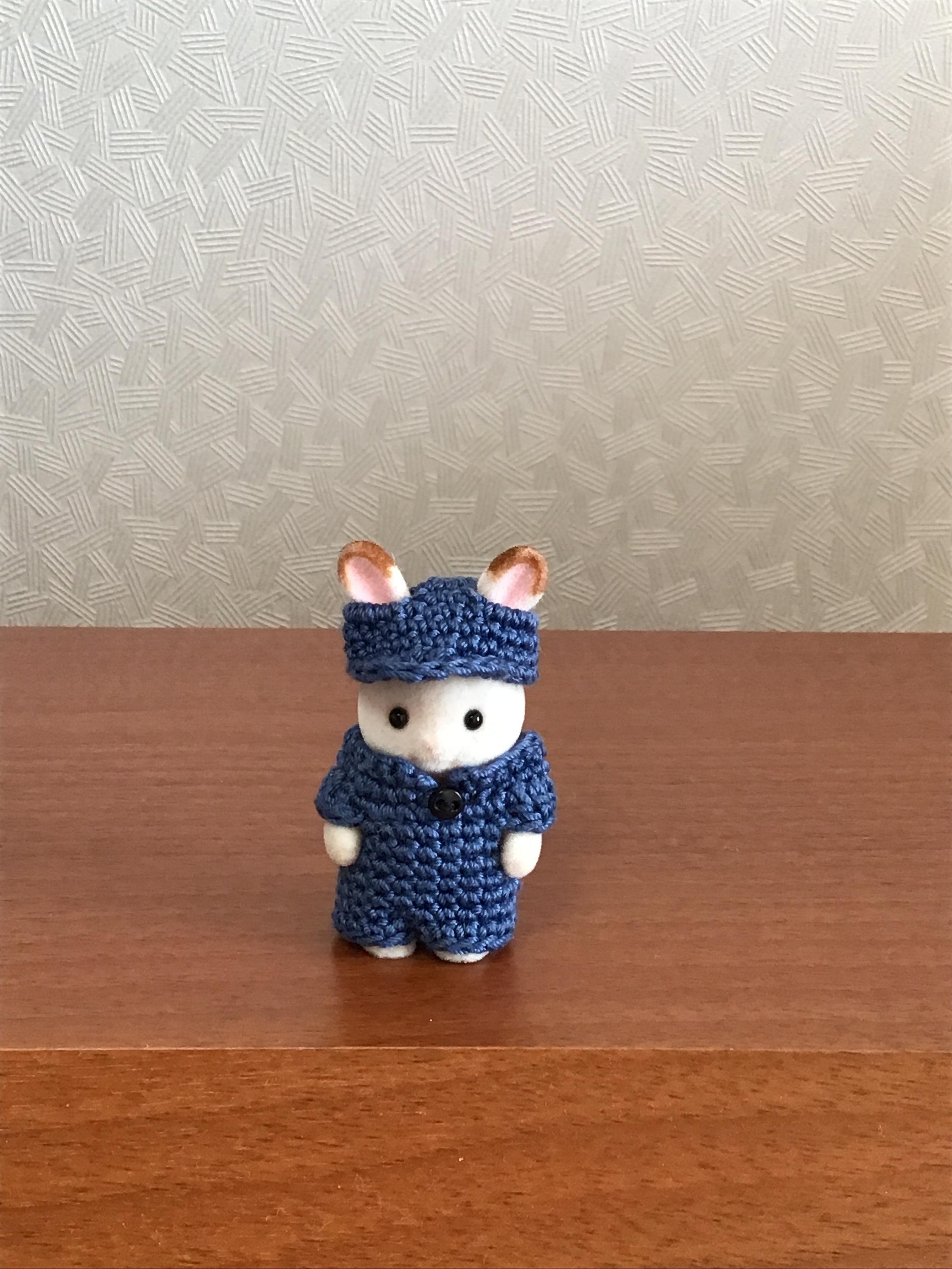 ＊ハンドメイド＊全9色＊シルバニア＊赤ちゃん＊レース編み