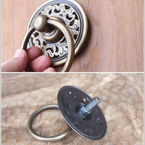 真鍮 取っ手 取手 金具 ドアノブ 家具 キャビネット ハンドル