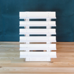 パタポンな木製什器 33㎝６段平棚タテ長 3枚目の画像