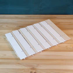 パタポンな木製什器 33㎝６段平棚タテ長 6枚目の画像