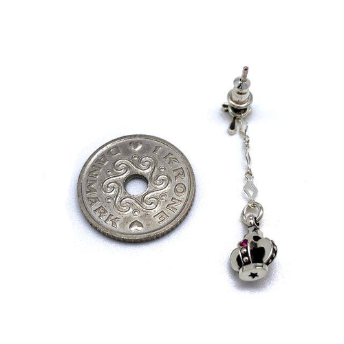 【STONEHENgE】シルバー素材 十字架のドロップピアス K1230 STONEHENgE】シルバー素材 十字架のドロップピアス K1230
