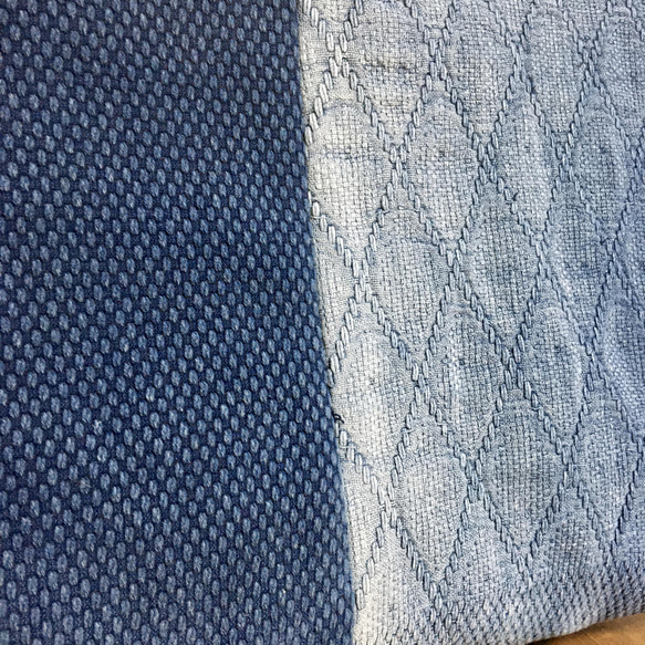 [A4 兼容] 靛藍染色 sashiko kendo wear remake 手提袋 M 尺寸 9 第2張的照片