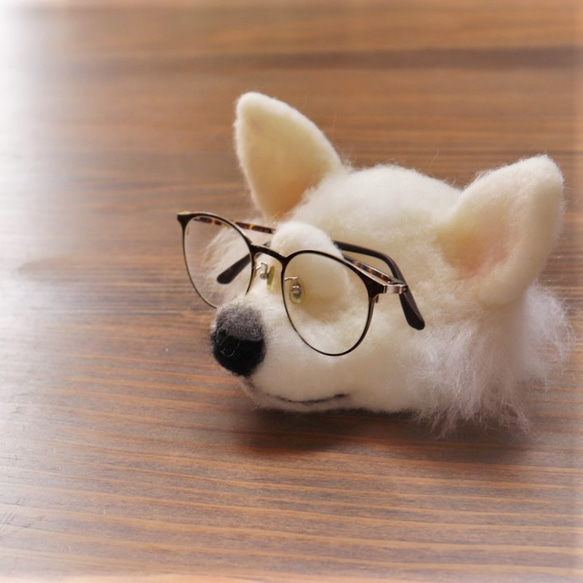 めがね置き犬【チワワ】 その他インテリア雑貨 上杉こまめ 通販