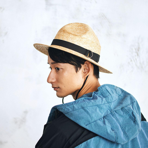 ベルグ Berg マウンテンハット 麦わら帽子 アウトドア 紳士用58.5cm