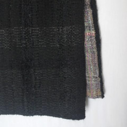 [Handwoven] Dolman sleeve Jacket in Saori weaving 第5張的照片