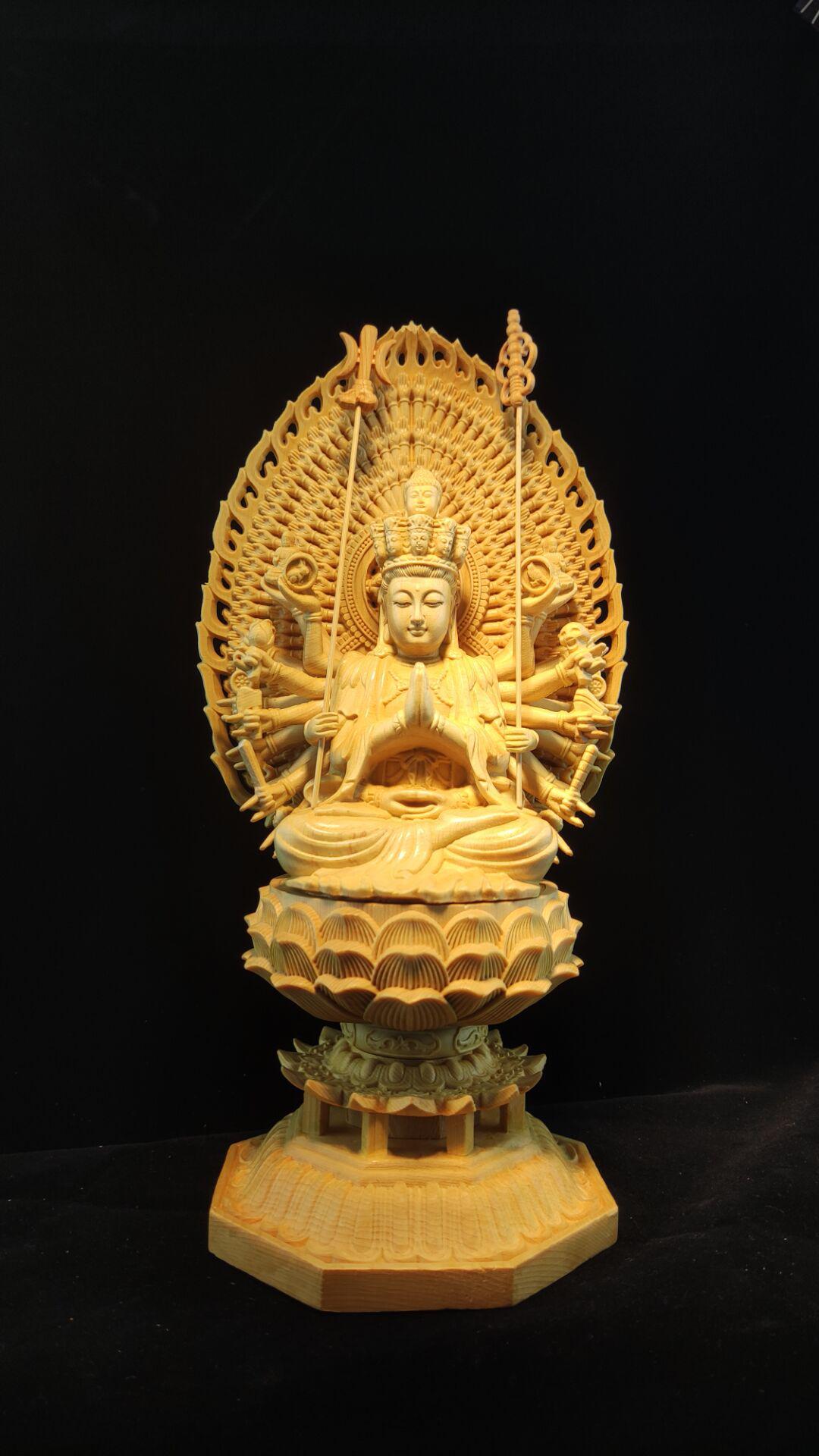 【修縁堂】極上品 木彫仏像 観音菩薩 地蔵菩薩 釈迦如来座像 総柘植材 仏教工芸 Amazon｜修縁堂極上品 木彫仏像 観音菩薩 地蔵菩薩 釈迦如来座像