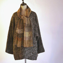 ◆ SALE◆ Coat with Handwoven shawl 第5張的照片