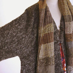 ◆ SALE◆ Coat with Handwoven shawl 第6張的照片