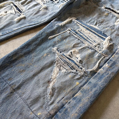リメイクデニム　Levi's 501 USA デニムカバー 楽天市場】Levi's リーバイス PREMIUM 501 リメイクデニムパンツ