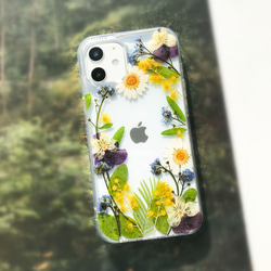 押し花 iPhoneケース・カバー のおすすめ人気通販｜Creema(クリーマ