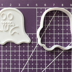 ハロウィン用の幽霊のクッキー型【Sサイズ】 4枚目の画像