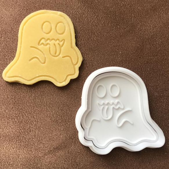 ハロウィン用の幽霊のクッキー型【Sサイズ】 1枚目の画像