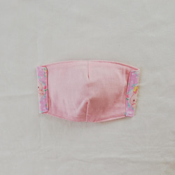 ジュニアサイズ　うさぎちゃんの立体マスク　ゆめカワ♡　ピンク 4枚目の画像