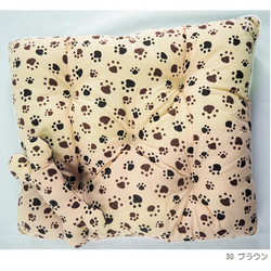 ペットベッド マット イチゴ 足跡 犬 猫 クッション ペットグッズ 秋 冬 寝具 MA28 MA29 MA30 8枚目の画像