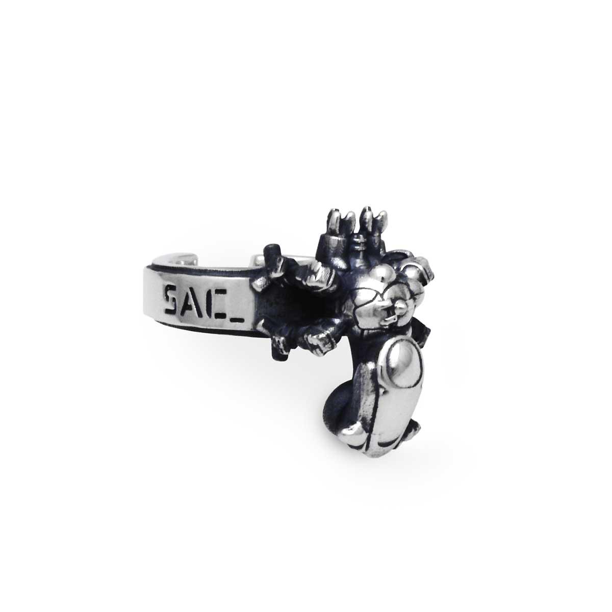 攻殻機動隊 タチコマ イヤーカフ/シルバー925 片耳用/男性 プレゼント/sac07