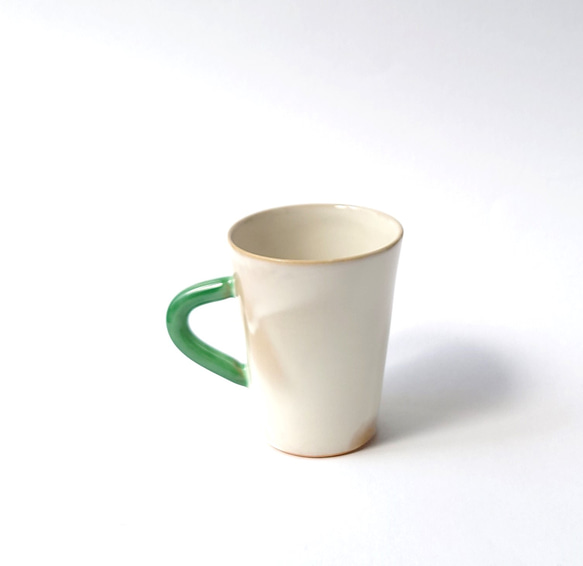 上品でおしゃれなマグカップ　コスモスマグカップ　陶器 6枚目の画像