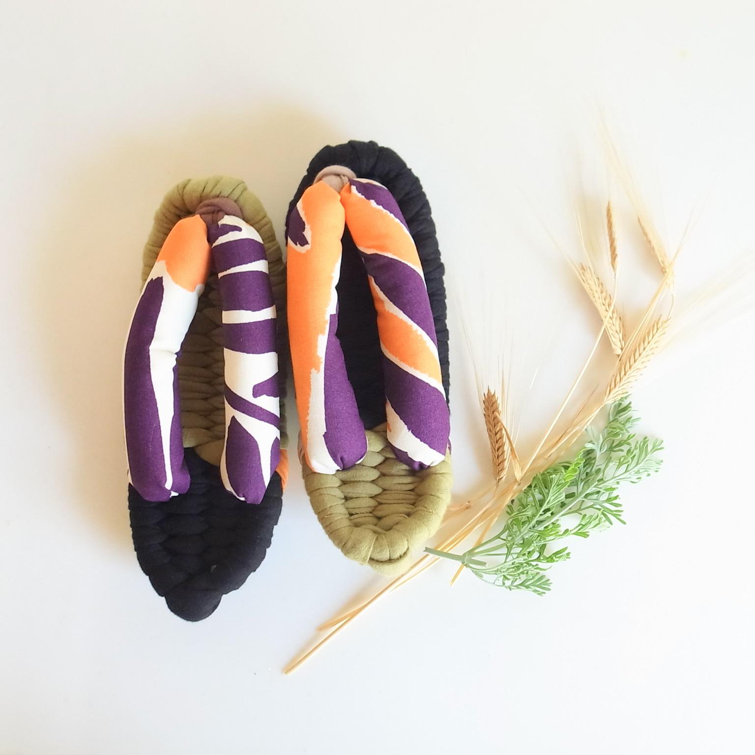 布ぞうり/ぬのっパ】こがねを渡る