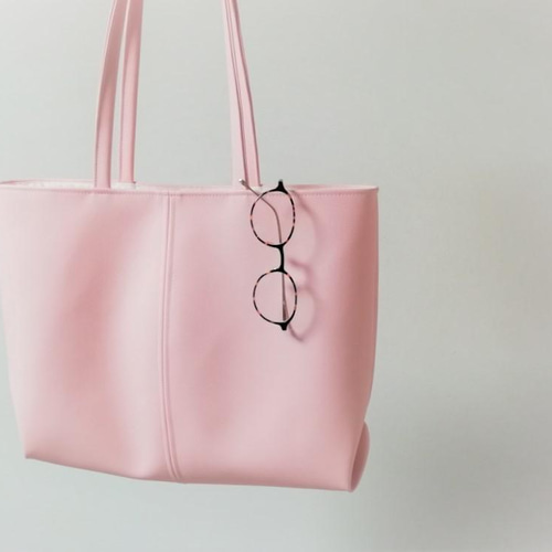 桜ピンク色のふわりトートバッグ(L)「Creema限定」 トート 桜ピンク色のふわりトートバッグ(L)「Creema限定」 トート