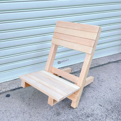 折り畳み木製椅子/キャンプ/スツール/子供用椅子/アウトドア/オリジナルデザイン 6枚目の画像
