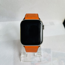 Apple Watch バンド牛皮 アップルウォッチ革レザーベルトハンドメイドAppleWatch レザーベルト手作り 8枚目の画像