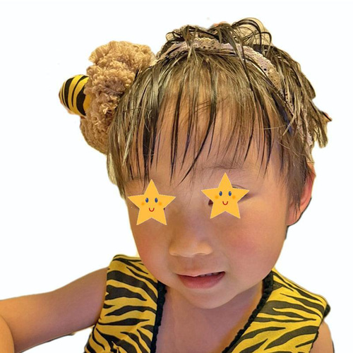 節分 鬼さんなりきりセット ヘアアクセ ヘアバンド ベスト かぼちゃ