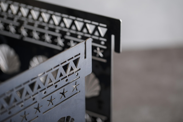 海好き、サーファー好きにもたまらん　2way焚き火台　【TAKIBI-DAI】～kai～ 7枚目の画像