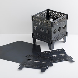 海好き、サーファー好きにもたまらん　2way焚き火台　【TAKIBI-DAI】～kai～ 2枚目の画像